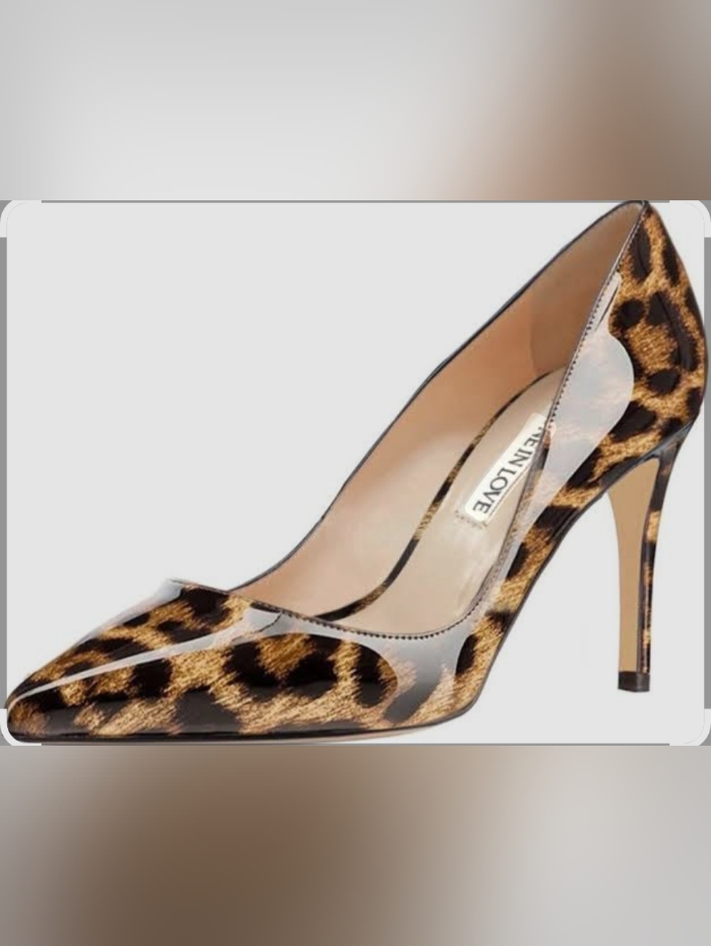 Joy In Love Leopard Print Pumps